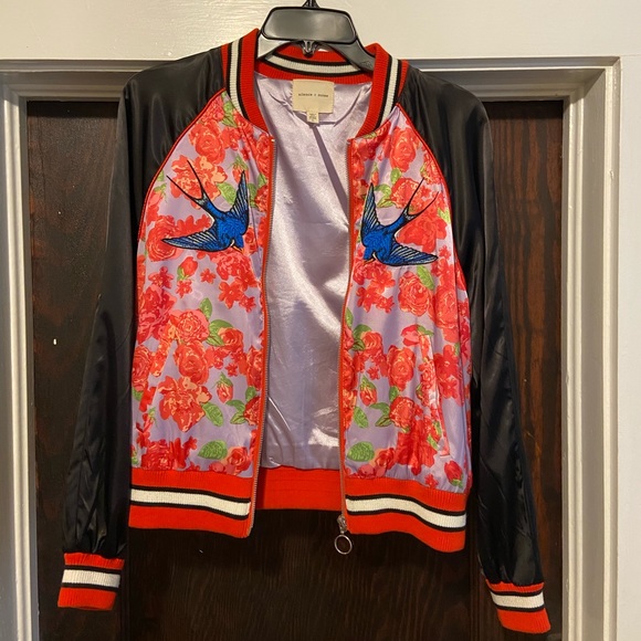Silence & Noise Bomber Jacket - Picture 1 of 6
